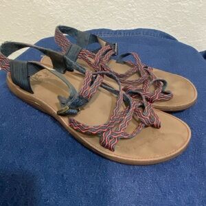 CHACO Diana Strappy Sandals Pulse Eclipse Outdoor Sport - Womens Size US 10